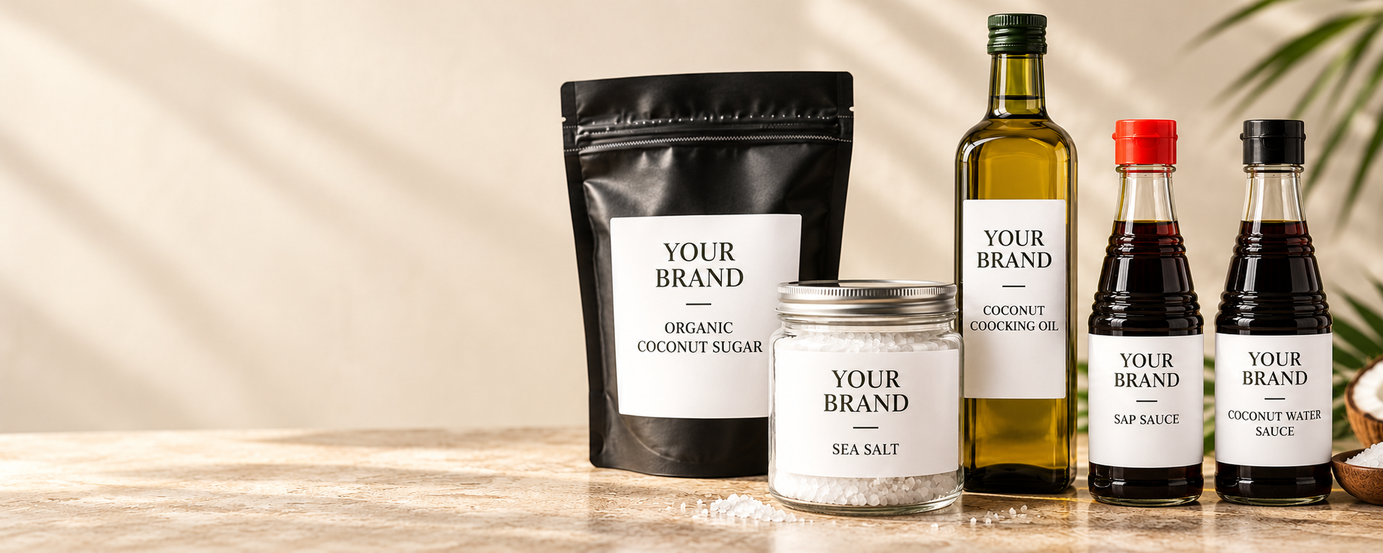 Private Label OEM Coconut Products - Indococo Pasific
